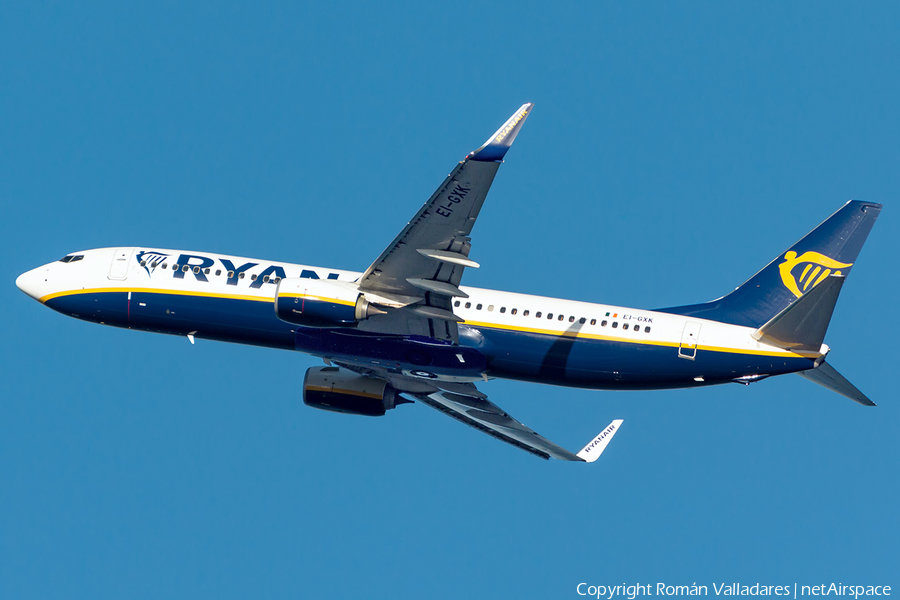 Ryanair Boeing 737-8AS (EI-GXK) | Photo 334967