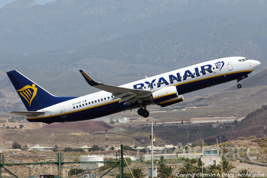 Ryanair Boeing 737-8AS (EI-GXK) | Photo 513256