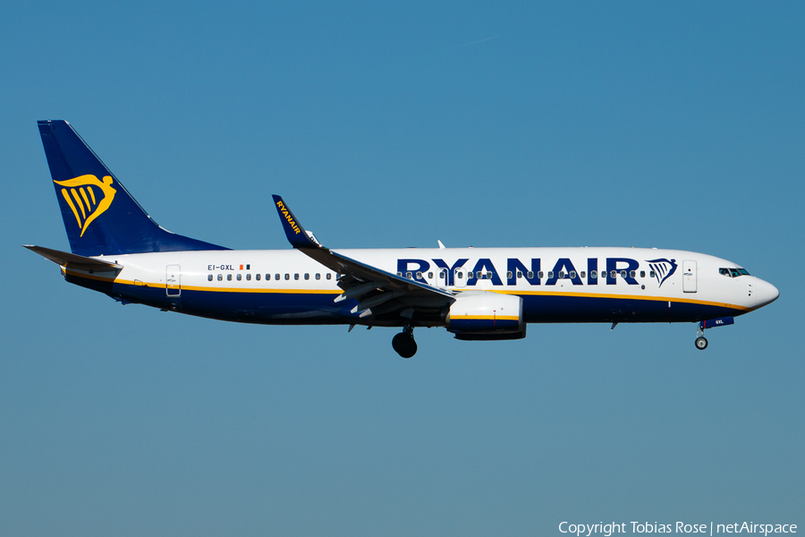 Ryanair Boeing 737-8AS (EI-GXL) | Photo 305225