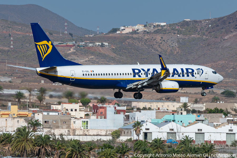 Ryanair Boeing 737-8AS (EI-GXL) | Photo 654858