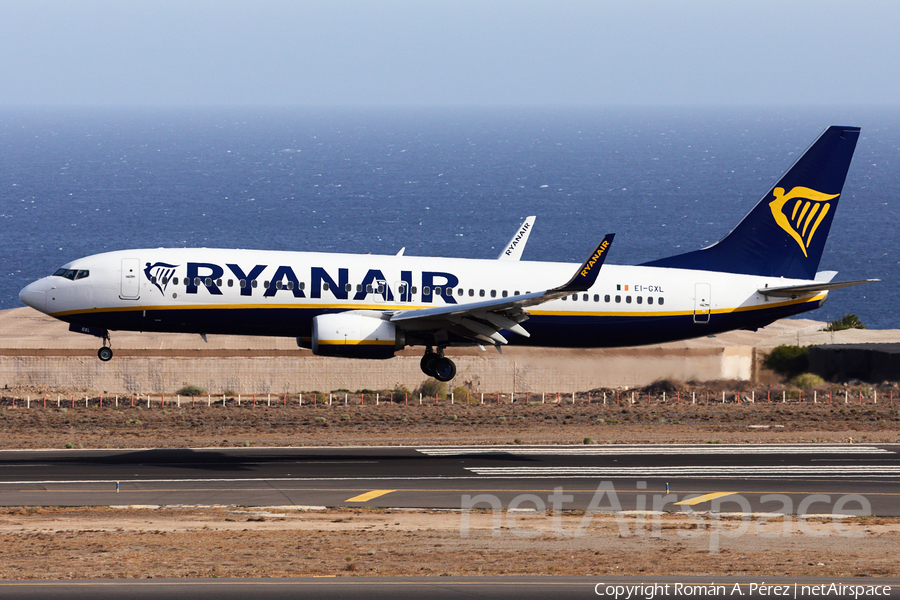 Ryanair Boeing 737-8AS (EI-GXL) | Photo 470598