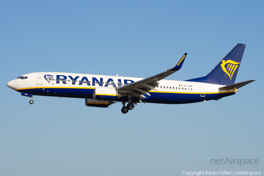 Ryanair Boeing 737-8AS (EI-GXM) | Photo 504266
