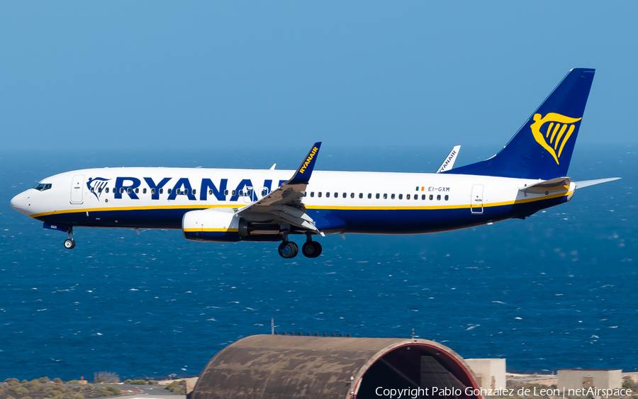 Ryanair Boeing 737-8AS (EI-GXM) | Photo 336324