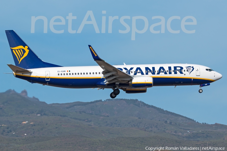 Ryanair Boeing 737-8AS (EI-GXM) | Photo 337452
