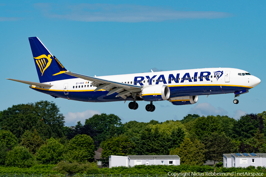 Ryanair Boeing 737-8-200 (EI-HAX) | Photo 512719