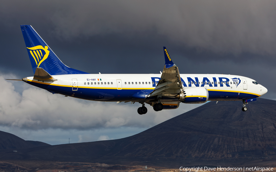 Ryanair Boeing 737-8-200 (EI-HAY) | Photo 530193