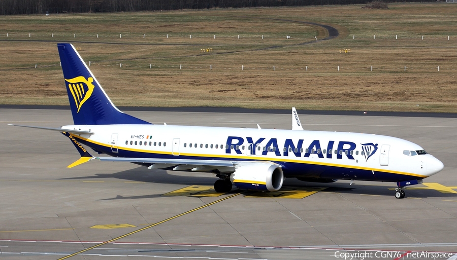 Ryanair Boeing 737-8-200 (EI-HES) | Photo 501072