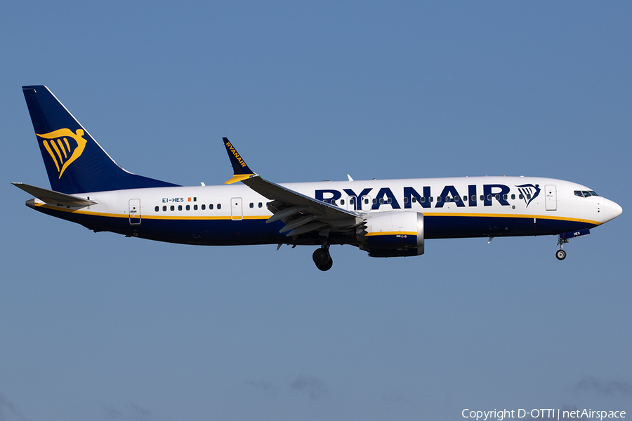 Ryanair Boeing 737-8-200 (EI-HES) | Photo 505213