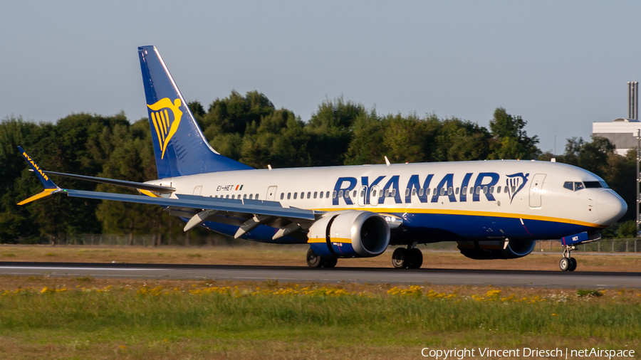 Ryanair Boeing 737-8-200 (EI-HET) | Photo 523587