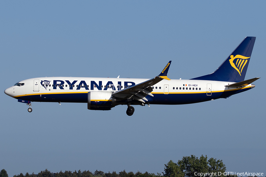 Ryanair Boeing 737-8-200 (EI-HEV) | Photo 523846
