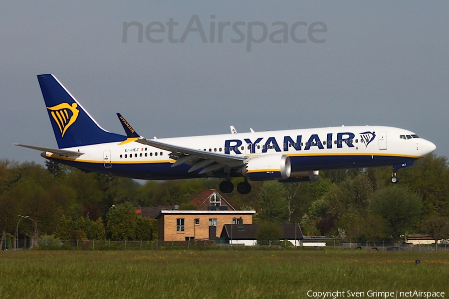Ryanair Boeing 737-8-200 (EI-HEZ) | Photo 569137
