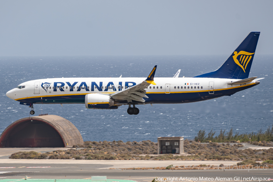 Ryanair Boeing 737-8-200 (EI-HEZ) | Photo 637768