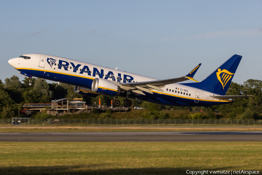 Ryanair Boeing 737-8-200 (EI-HEZ) | Photo 516523