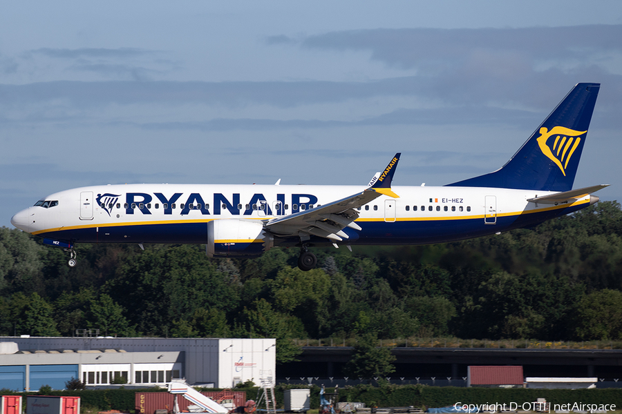 Ryanair Boeing 737-8-200 (EI-HEZ) | Photo 517047