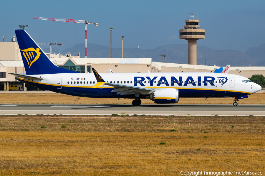 Ryanair Boeing 737-8-200 (EI-HGF) | Photo 572816