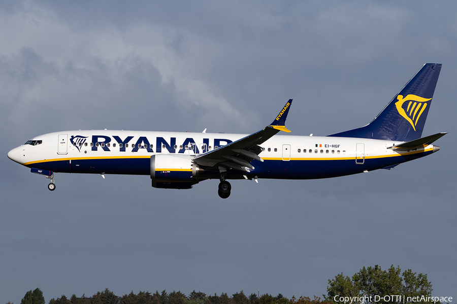 Ryanair Boeing 737-8-200 (EI-HGF) | Photo 529414