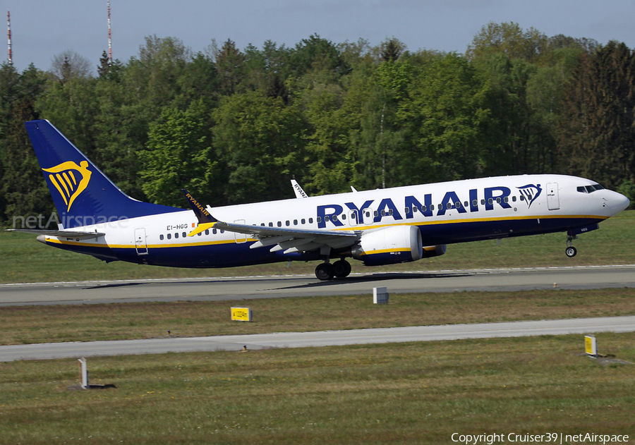 Ryanair Boeing 737-8-200 (EI-HGG) | Photo 521234