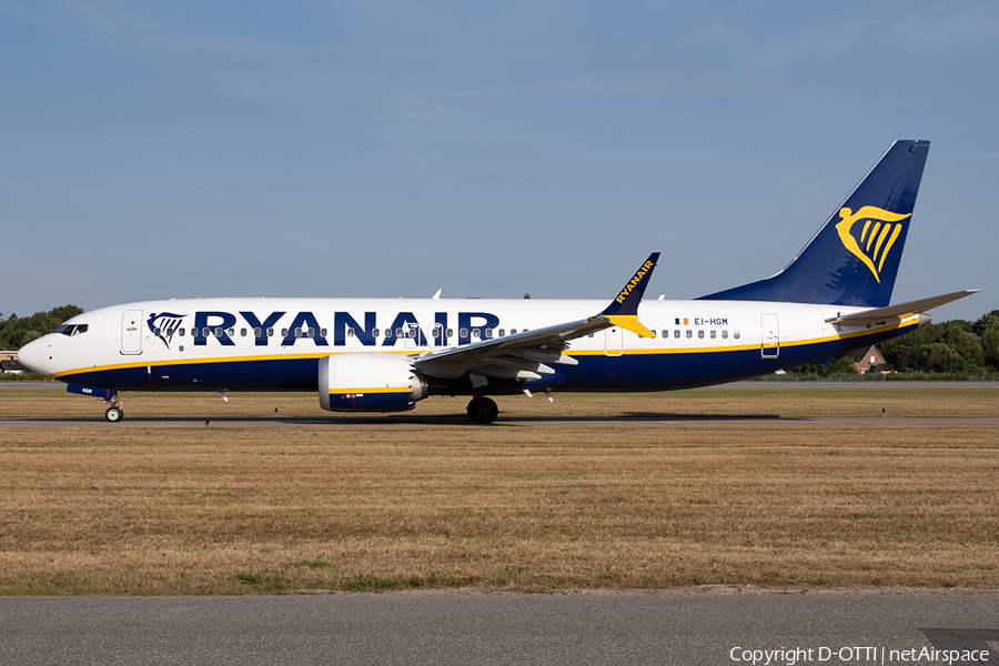 Ryanair Boeing 737-8-200 (EI-HGM) | Photo 524643