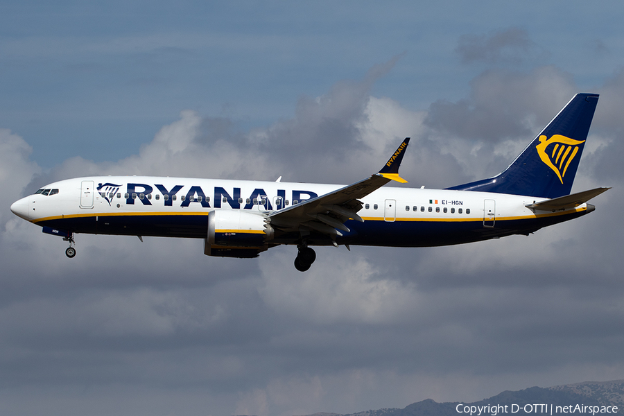 Ryanair Boeing 737-8-200 (EI-HGN) | Photo 529702