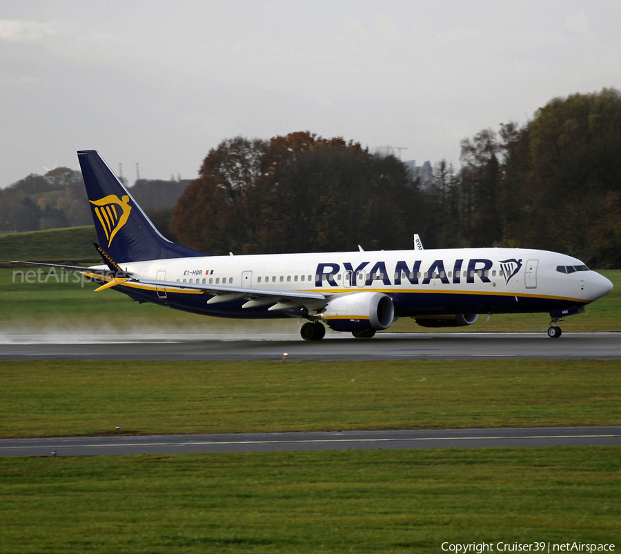 Ryanair Boeing 737-8-200 (EI-HGR) | Photo 495587