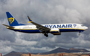 Ryanair Boeing 737-8-200 (EI-HGS) at  Lanzarote - Arrecife, Spain