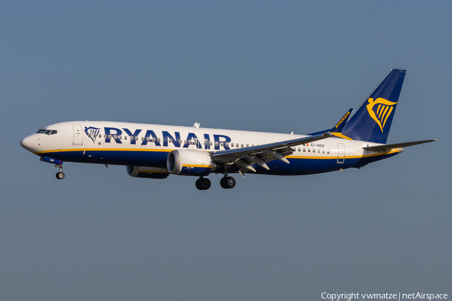 Ryanair Boeing 737-8-200 (EI-HGV) | Photo 522961