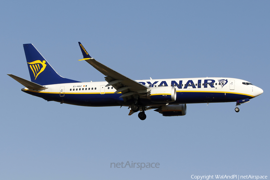 Ryanair Boeing 737-8-200 (EI-HGZ) | Photo 577007