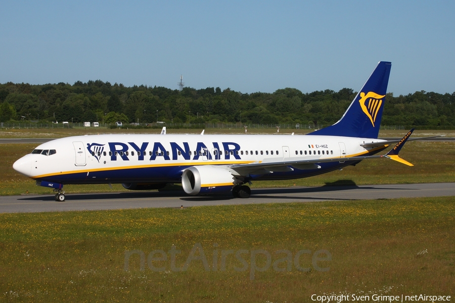 Ryanair Boeing 737-8-200 (EI-HGZ) | Photo 514012