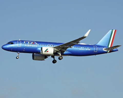 ITA Airways Airbus A320-272N (EI-HJD) at  Rome - Fiumicino (Leonardo DaVinci), Italy