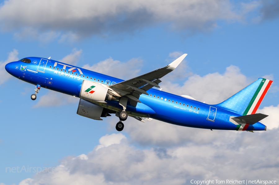 ITA Airways Airbus A320-272N (EI-HJE) | Photo 584686