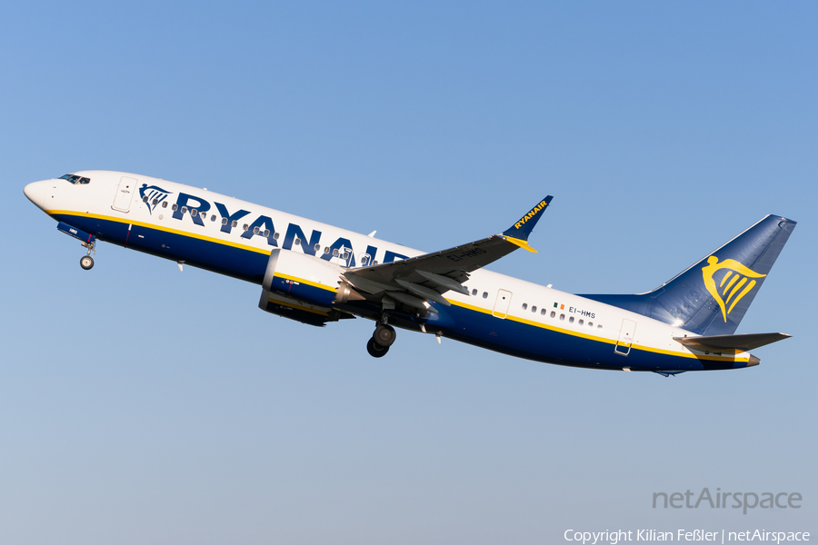 Ryanair Boeing 737-8-200 (EI-HMS) | Photo 674073