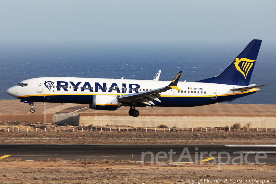 Ryanair Boeing 737-8-200 (EI-HMS) | Photo 521956