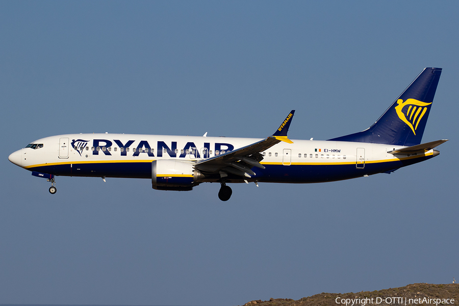 Ryanair Boeing 737-8-200 (EI-HMW) | Photo 576107
