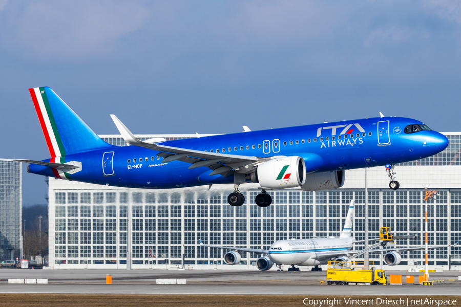 ITA Airways Airbus A320-272N (EI-HOF) | Photo 669784
