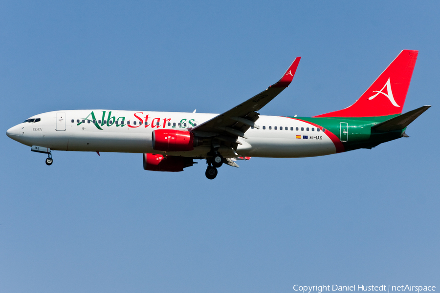 Alba Star Boeing 737-8K5 (EI-IAS) | Photo 476315