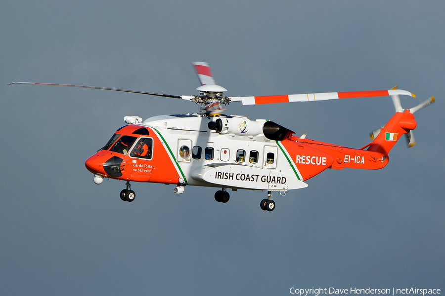 Irish Coast Guard Sikorsky S-92A Helibus (EI-ICA) | Photo 42502