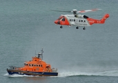Irish Coast Guard Sikorsky S-92A Helibus (EI-ICR) at  Bray, County Wicklow, Ireland