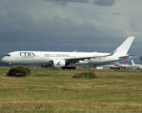 ITA Airways Airbus A350-941 (EI-IFD) at  Rome - Fiumicino (Leonardo DaVinci), Italy