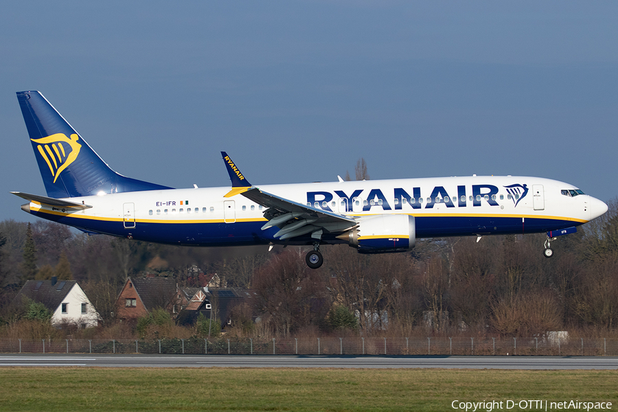 Ryanair Boeing 737-8-200 (EI-IFR) | Photo 664238