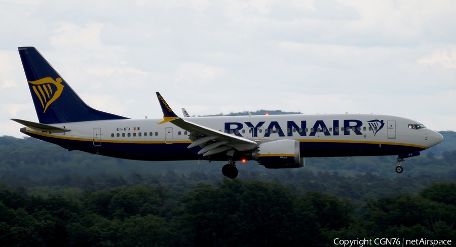 Ryanair Boeing 737-8-200 (EI-IFX) | Photo 625630