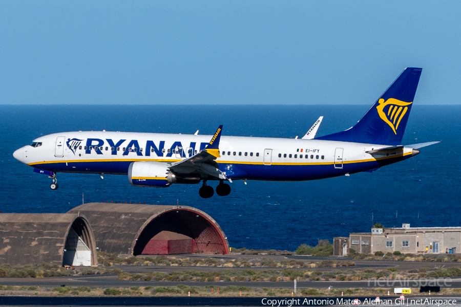 Ryanair Boeing 737-8-200 (EI-IFY) | Photo 622974