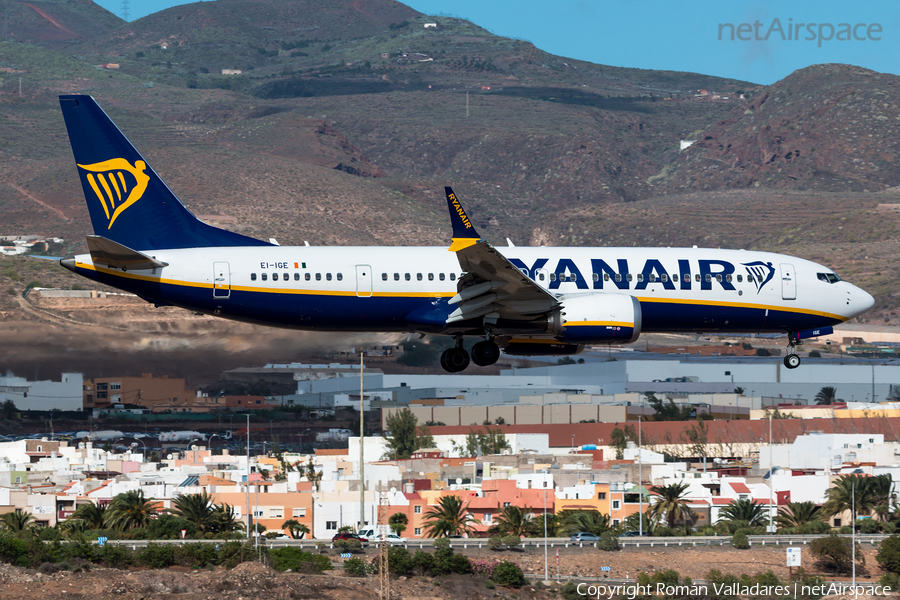 Ryanair Boeing 737-8-200 (EI-IGE) | Photo 599714