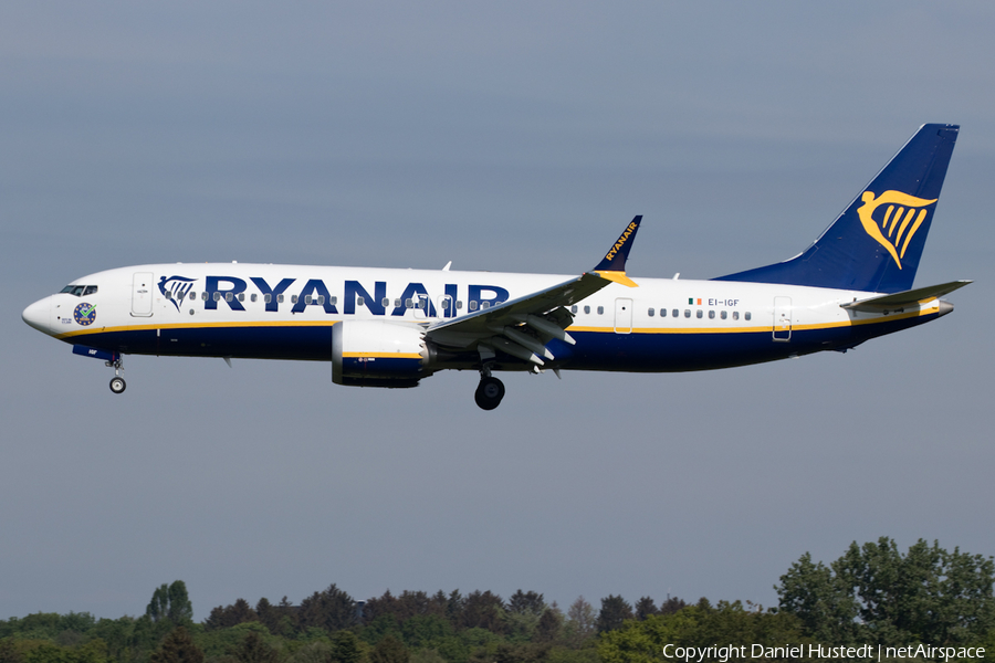 Ryanair Boeing 737-8-200 (EI-IGF) | Photo 654282