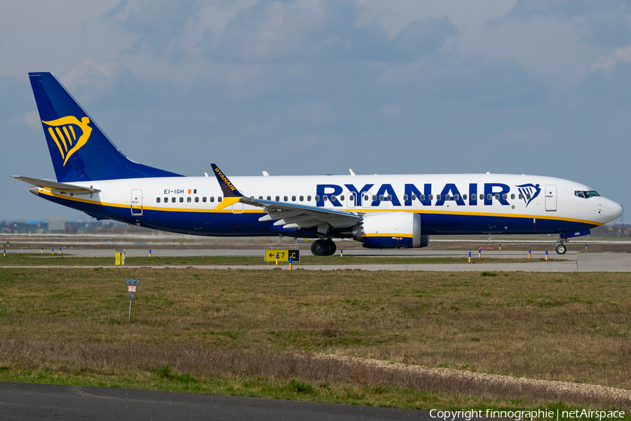 Ryanair Boeing 737-8-200 (EI-IGH) | Photo 560080