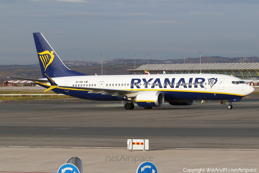 Ryanair Boeing 737-8-200 (EI-IGH) | Photo 669434