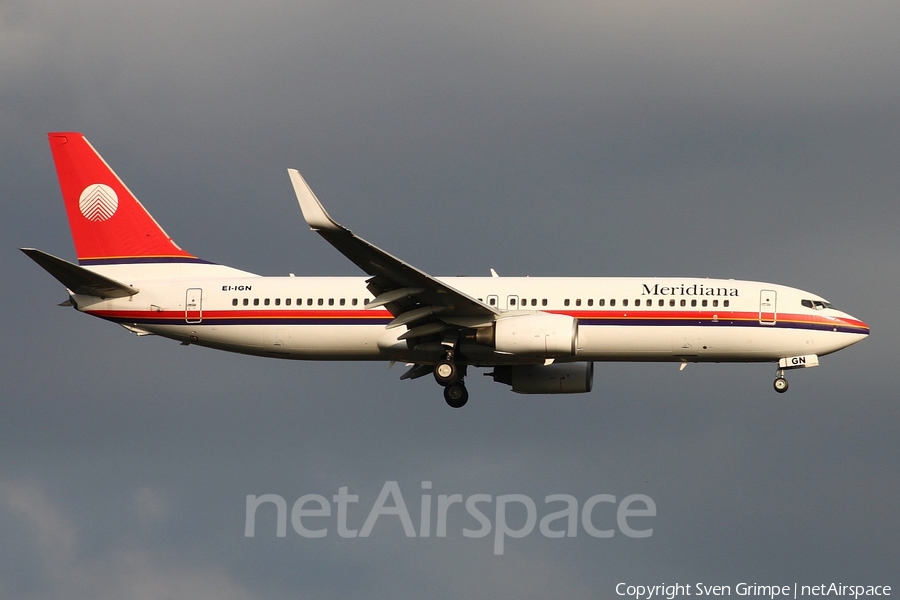 Meridiana Boeing 737-84P (EI-IGN) | Photo 49302