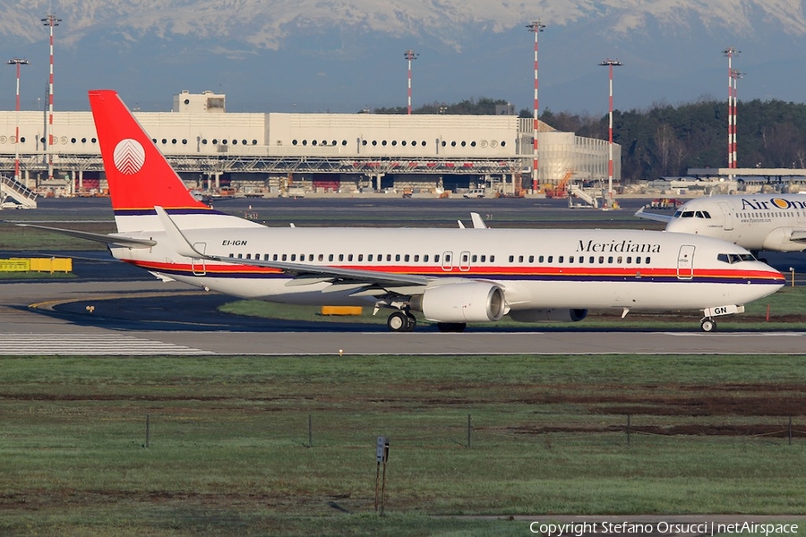 Meridiana Boeing 737-84P (EI-IGN) | Photo 26203