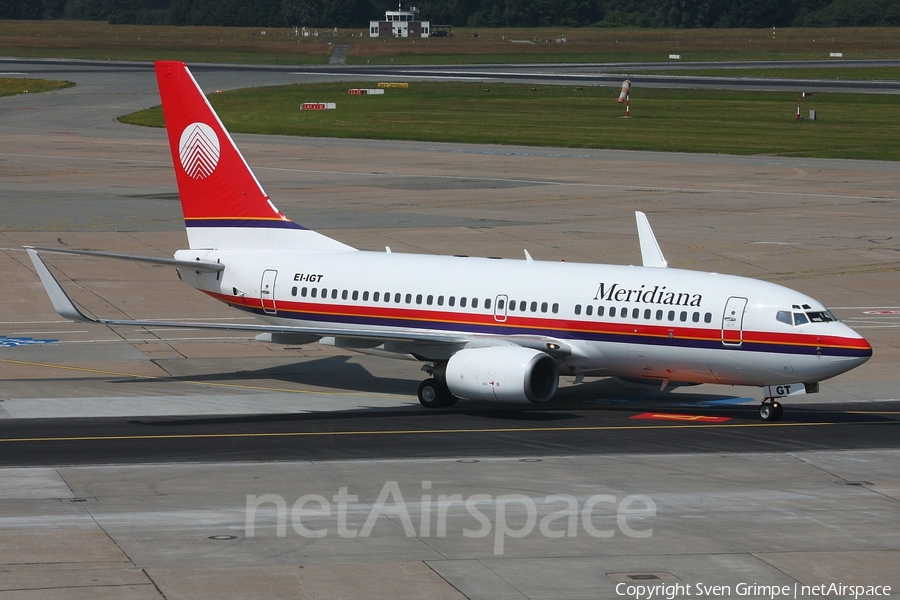 Meridiana Boeing 737-73V (EI-IGT) | Photo 28718
