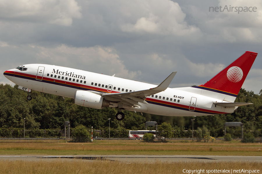 Meridiana Boeing 737-73V (EI-IGT) | Photo 51699