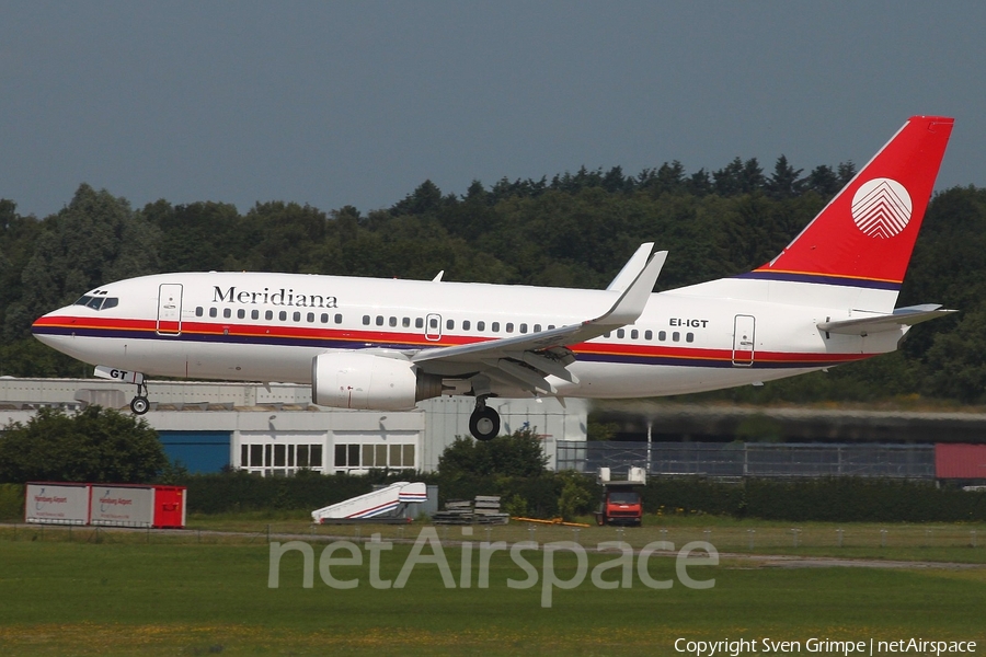 Meridiana Boeing 737-73V (EI-IGT) | Photo 95784